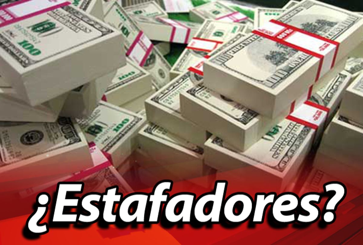 A mineros ilegales les pagan con dólares falsos
