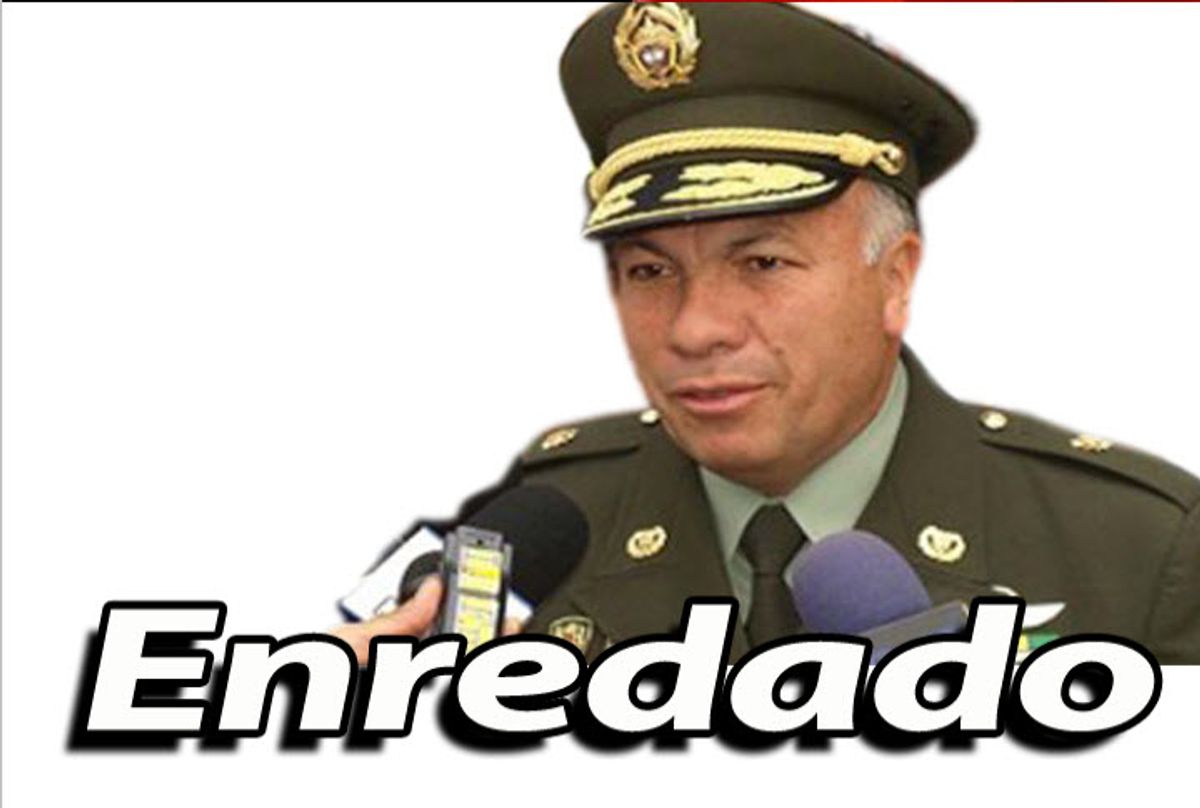 General Patiño se declaró inocente en caso de grafitero