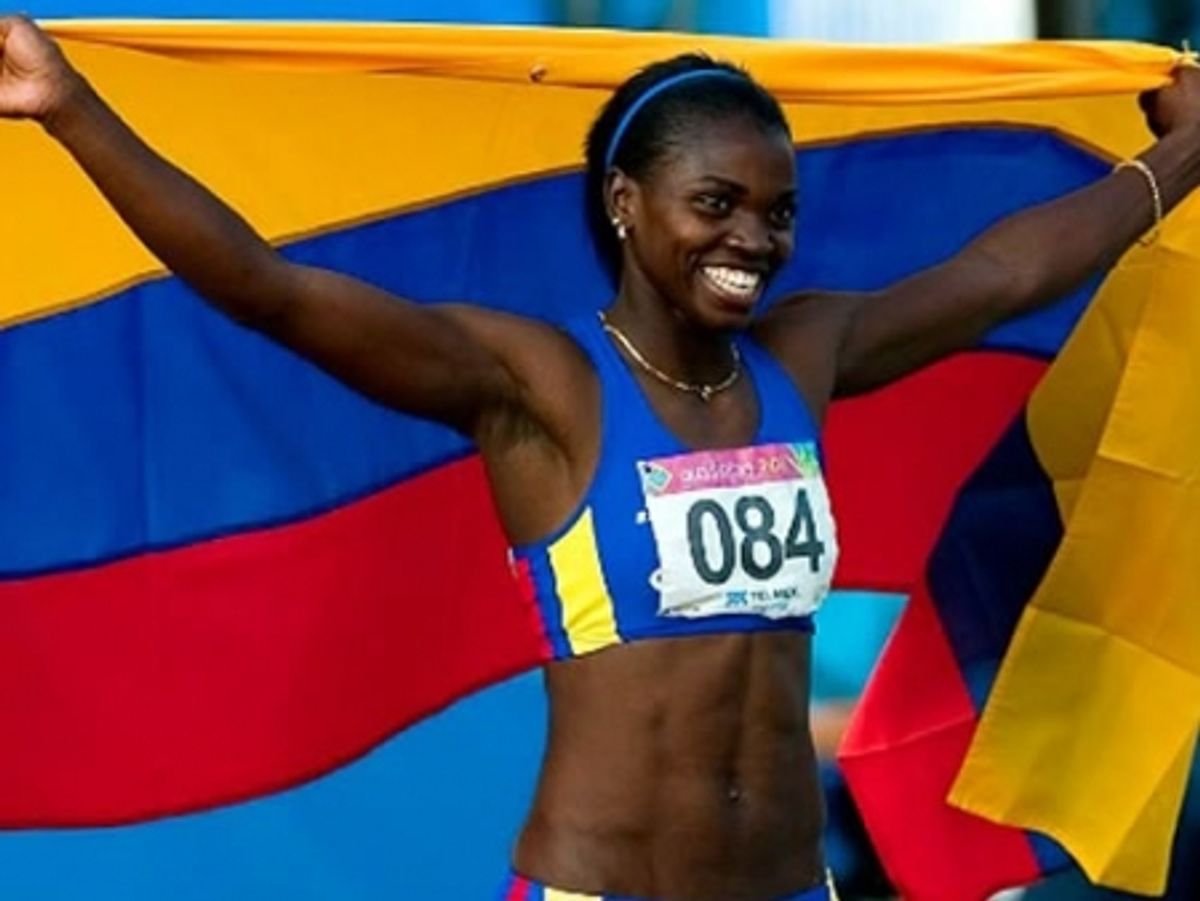 Caterine Ibargüen ganó oro en mundial de atletismo Moscú 2013