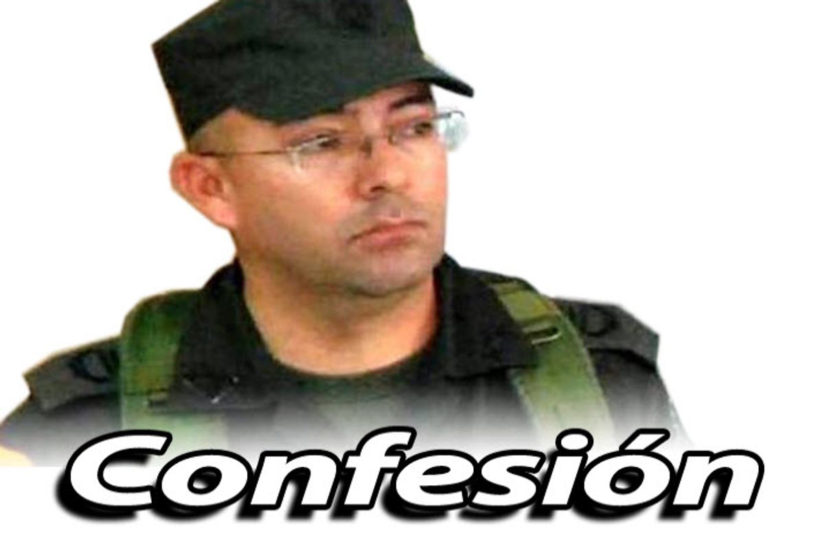 Paramilitar confesó delito por el que está preso el Coronel Montezuma