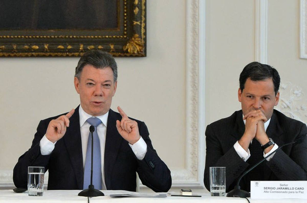 “Hay un abismo entre lo que piensan las Farc y lo que piensa el Gobierno”: Juan Manuel Santos