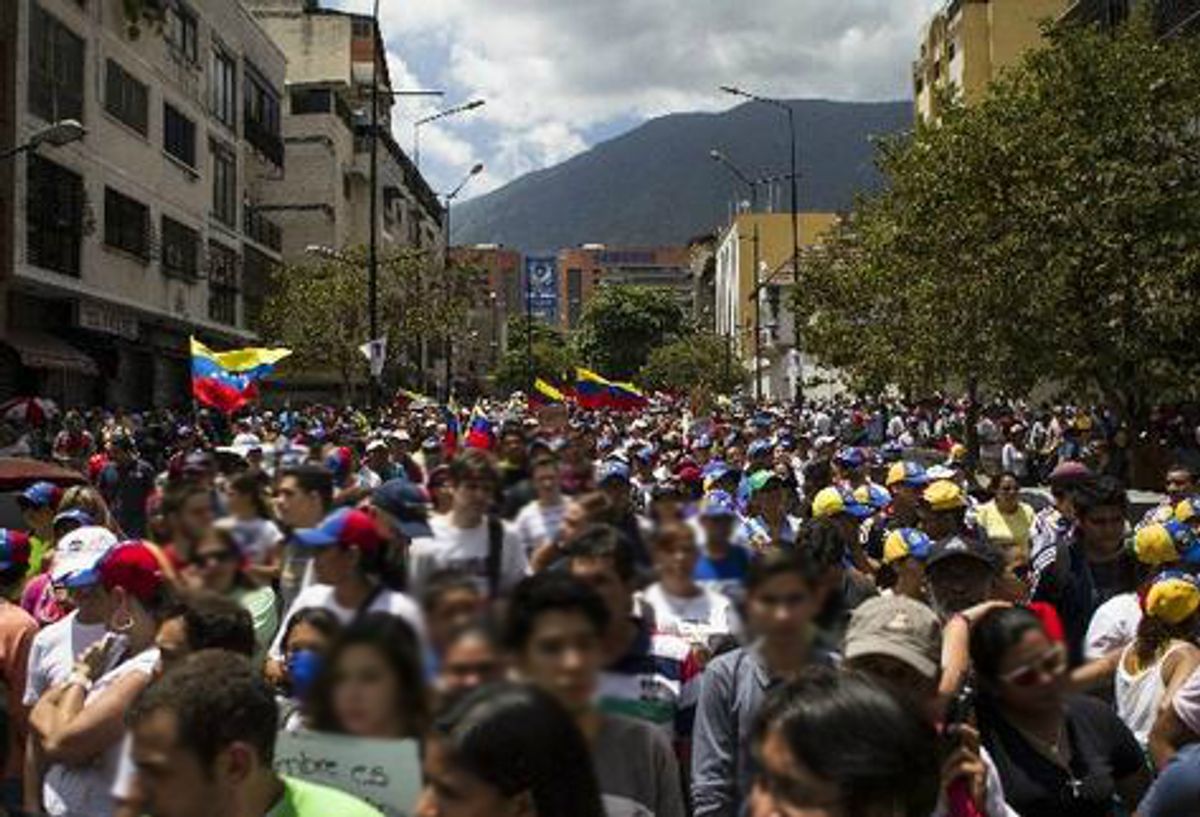 Venezolanos marcharon por la “resurrección de la democracia”