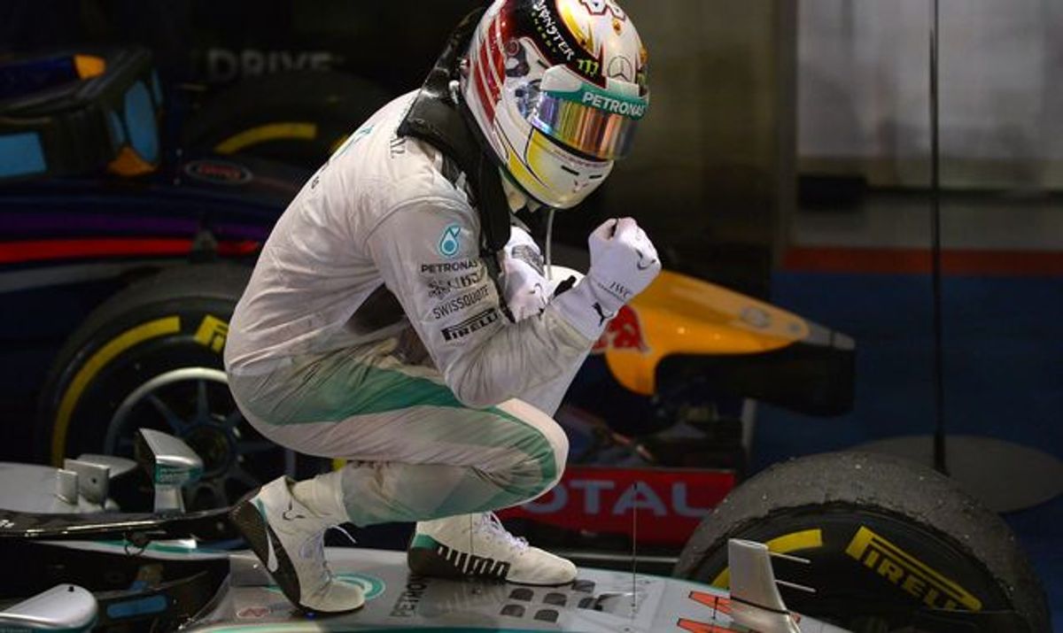 El gran premio de Austria sacó chispas  por culpa del roce que tuvieron Nico Rosberg y Lewis Hamilton