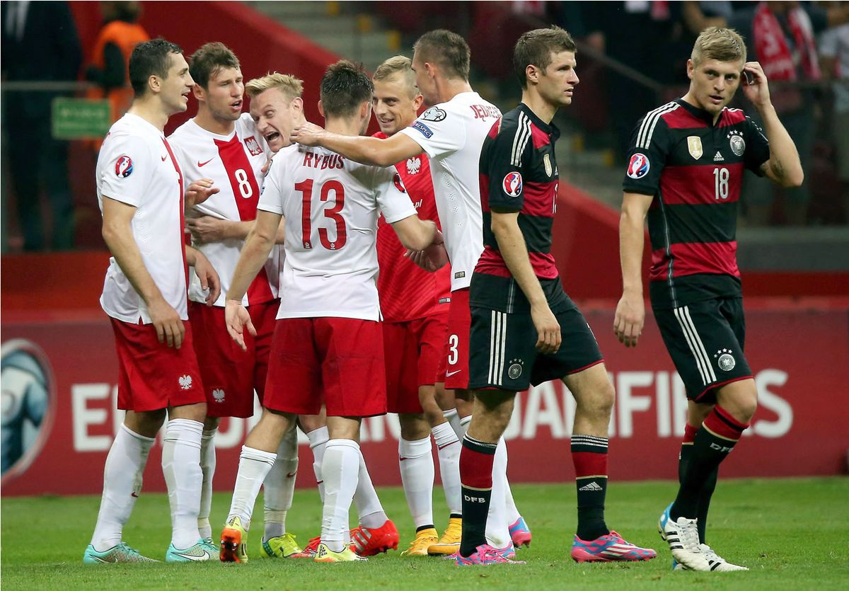 Polonia sorprendió a Alemania y lo venció 2 por 0