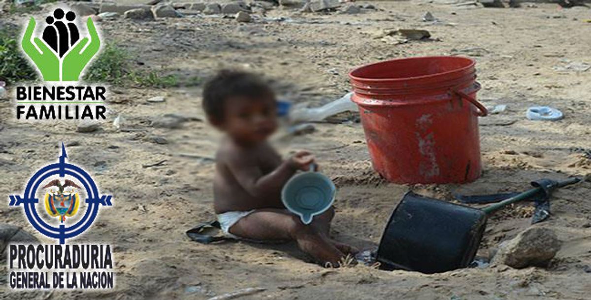 Niños de La Guajira siguen sin agua y sin comida