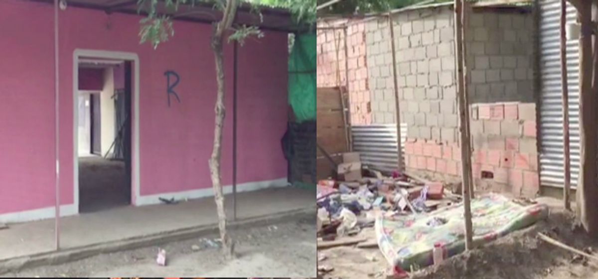 Así quedó el barrio La Invasión luego de las deportaciones