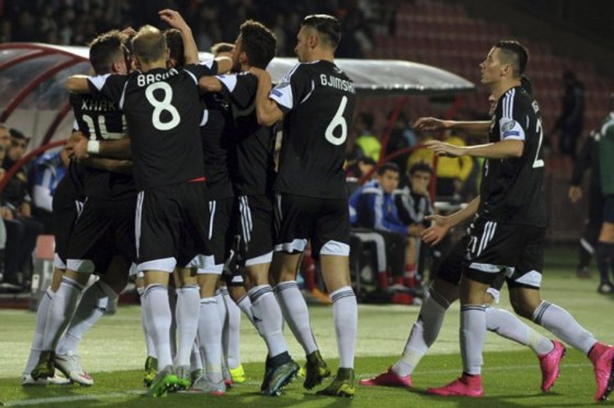 Albania clasificó a la Eurocopa