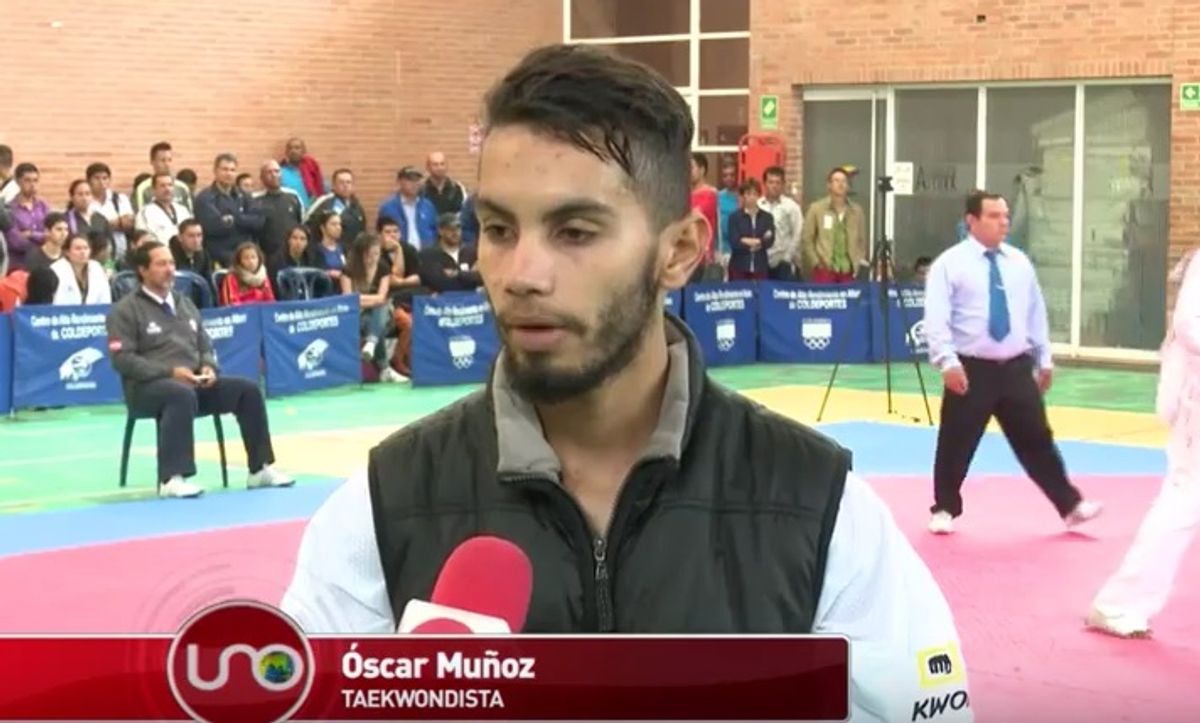El sueño olímpico de Óscar Muñoz