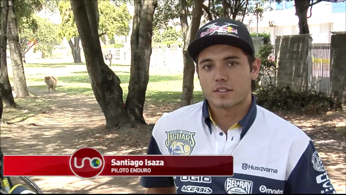 Santiago Isaza busca el oro en el Mundial de Naciones de Enduro