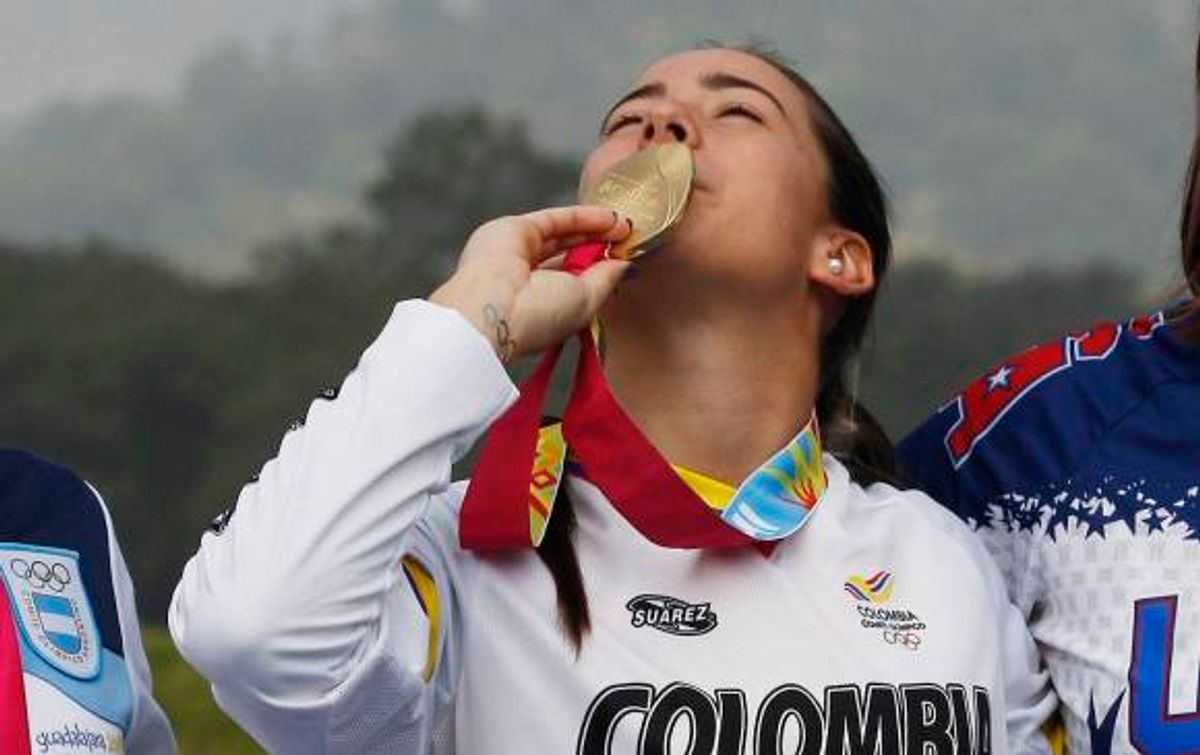 Mariana Pajón es la bicicrosista más veloz del mundo, ganó oro en la Copa Mundo