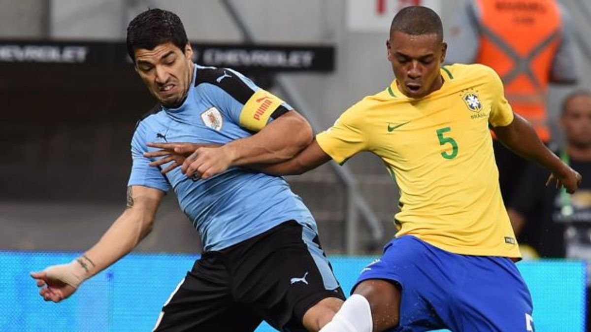 Brasil y Uruguay repartieron puntos en Recife