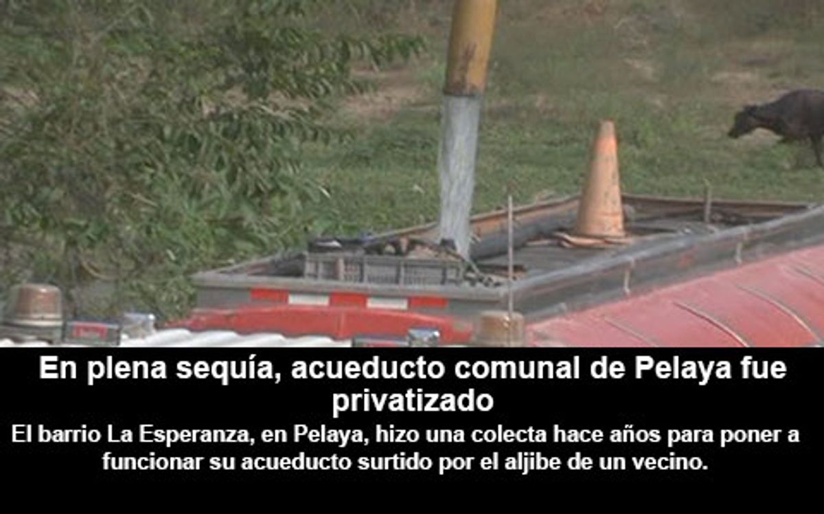 Acueducto comunal en Cesar se privatizó para uso exclusivo de los constructores de la Ruta del Sol