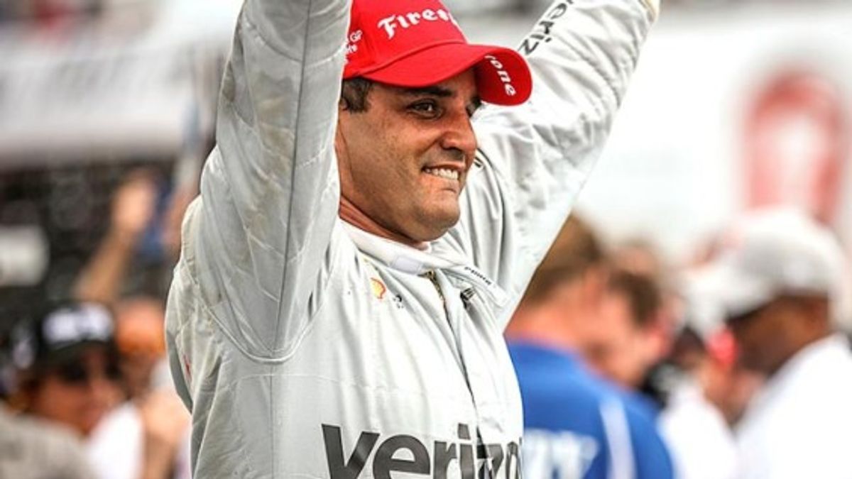 Juan Pablo Montoya se convirtió en el líder de la IndyCar
