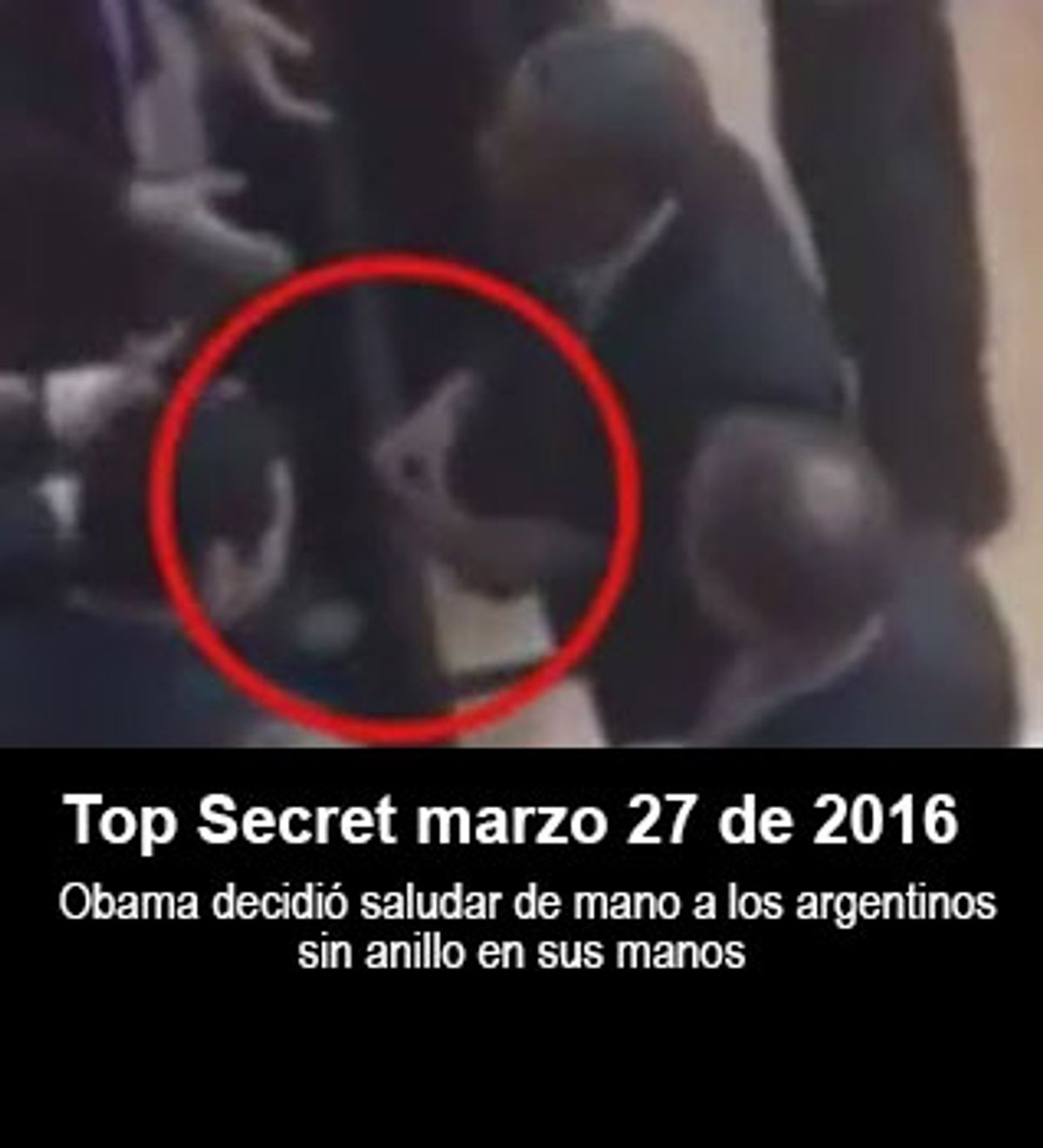 Top secret marzo 27 de 2016