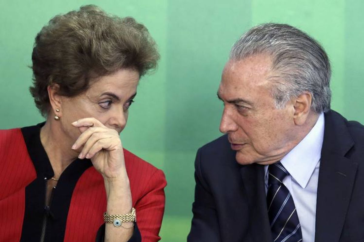 Líder manifestante contra Dilma Rousseff fue financiado por partido político de Temer