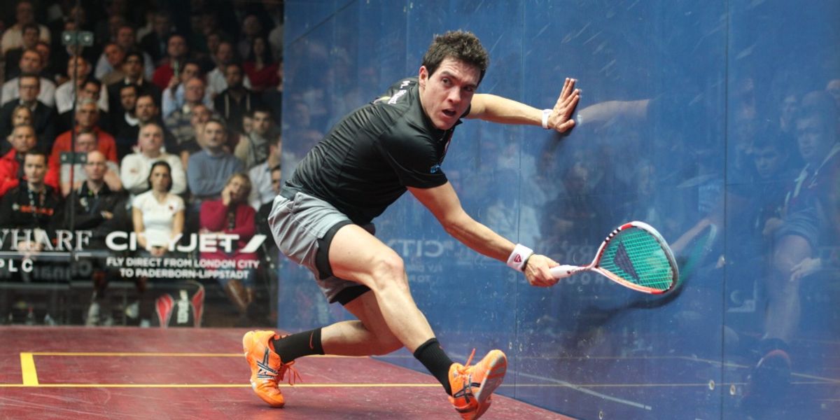 Un bogotano entre los ocho primeros del ranking mundial de squash