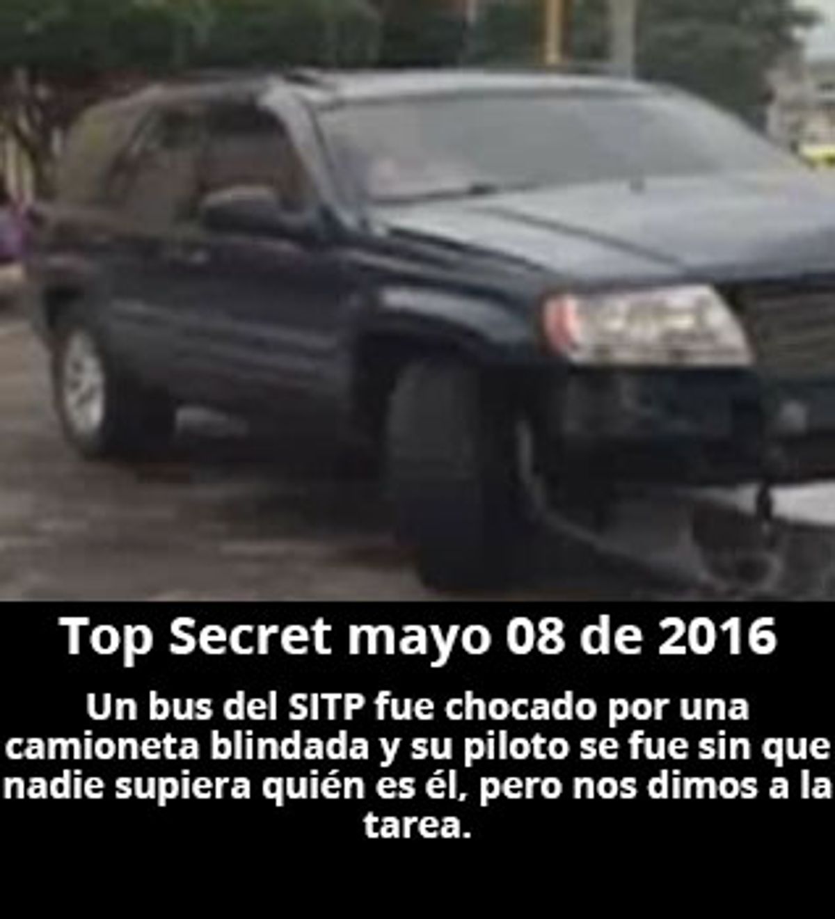 Top Secret  mayo 08 2016