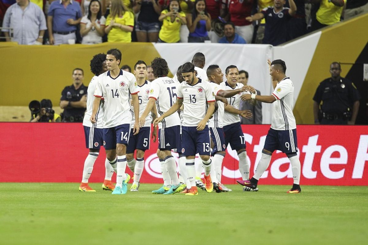 Colombia ya piensa en su partido contra Perú