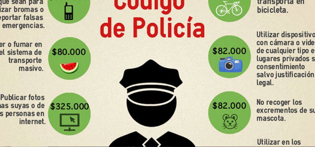 Entra en rigor el nuevo Código de Policía