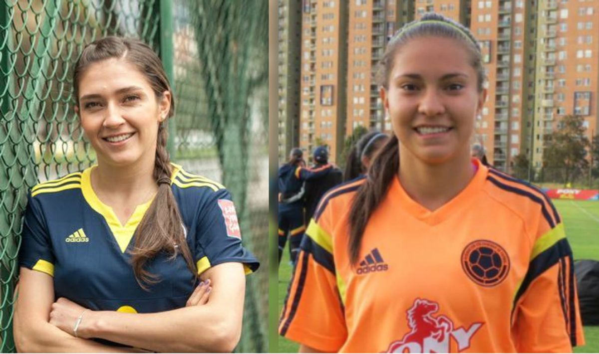 Tatiana Ariza y Natali Gaitán, las veteranas de la selección femenina de fútbol en los Olímpicos