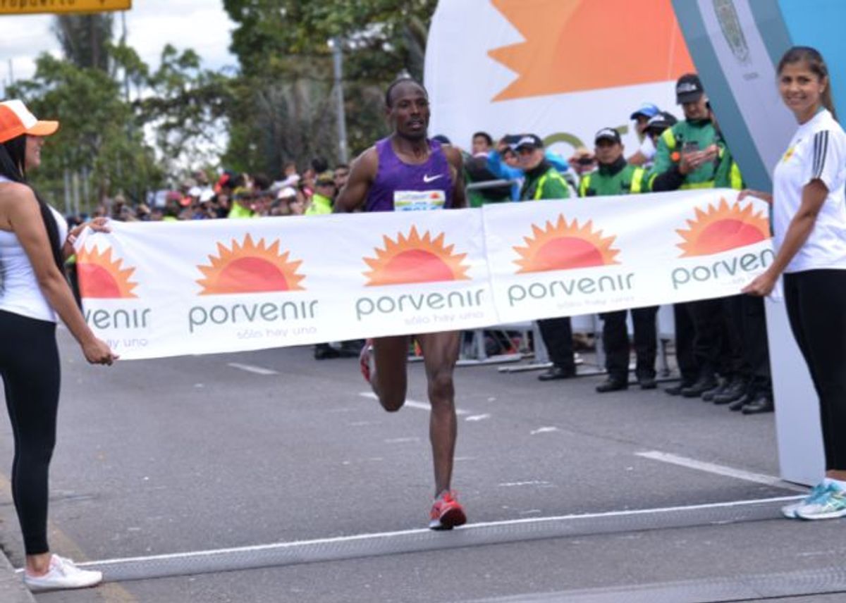 Atletas africanos dominaron otra vez la Media Maratón de Bogotá