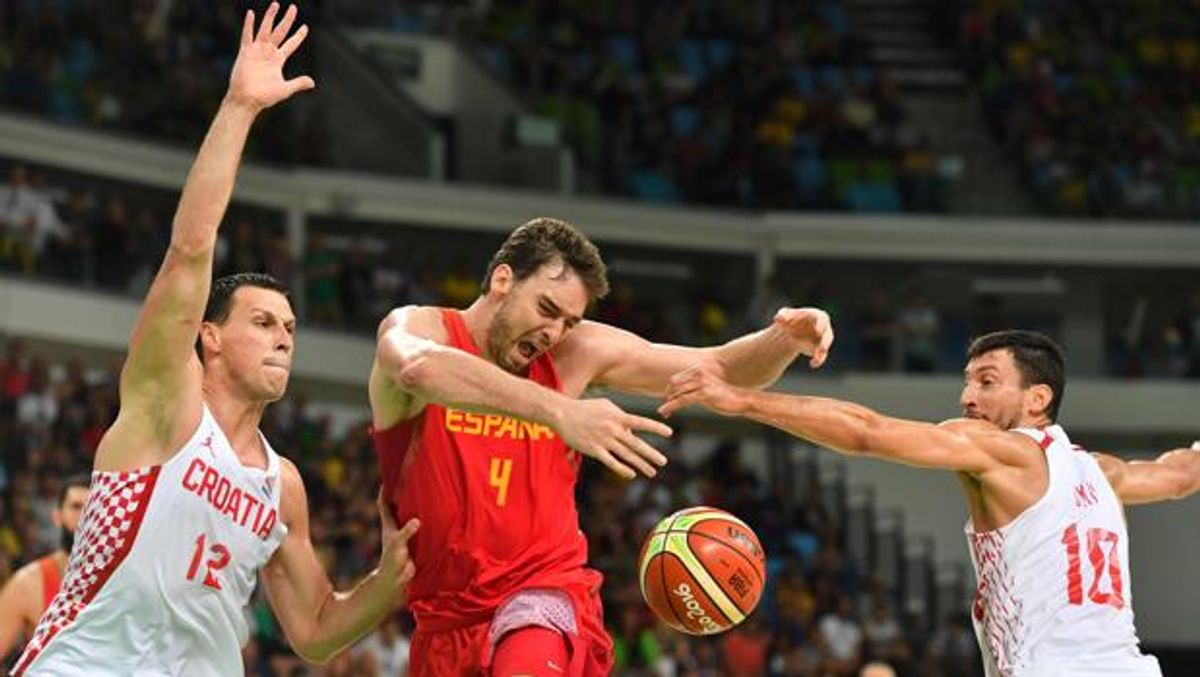 España cayó ante Croacia en el baloncesto olímpico
