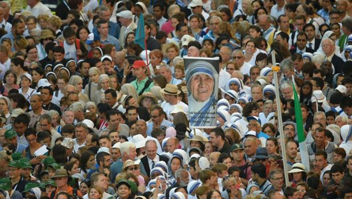Papa Francisco declaró santa a la Madre Teresa de Calcuta