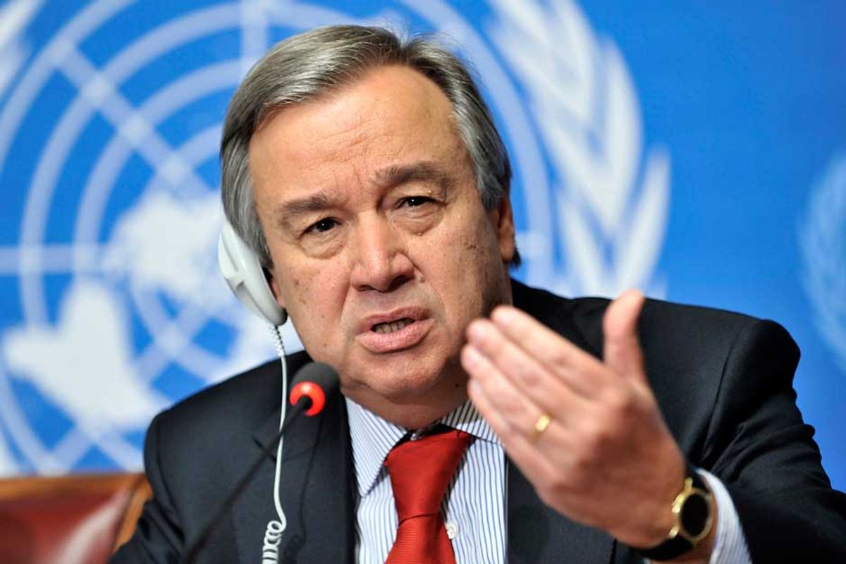 El portugués Antonio Guterres fue nombrado como sucesor de Ban Ki-moon