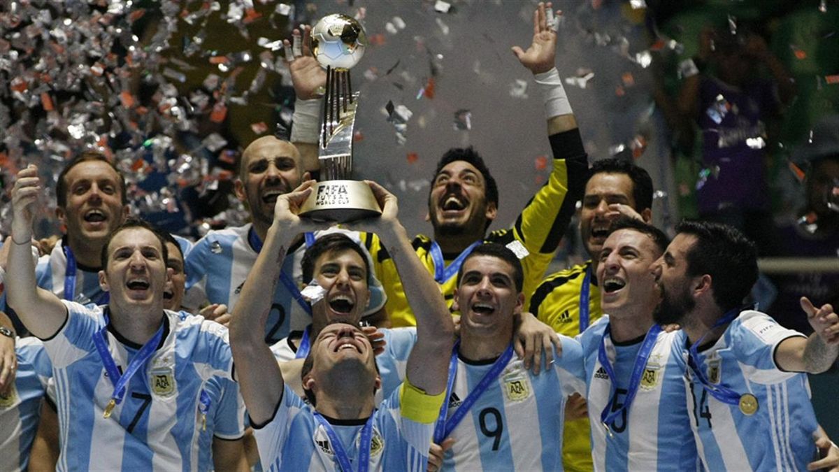 Argentina se coronó por primera vez campeón mundial de fútbol sala en Cali