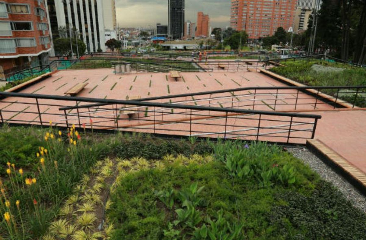 Se estrena el Parque Bicentenario en Bogotá