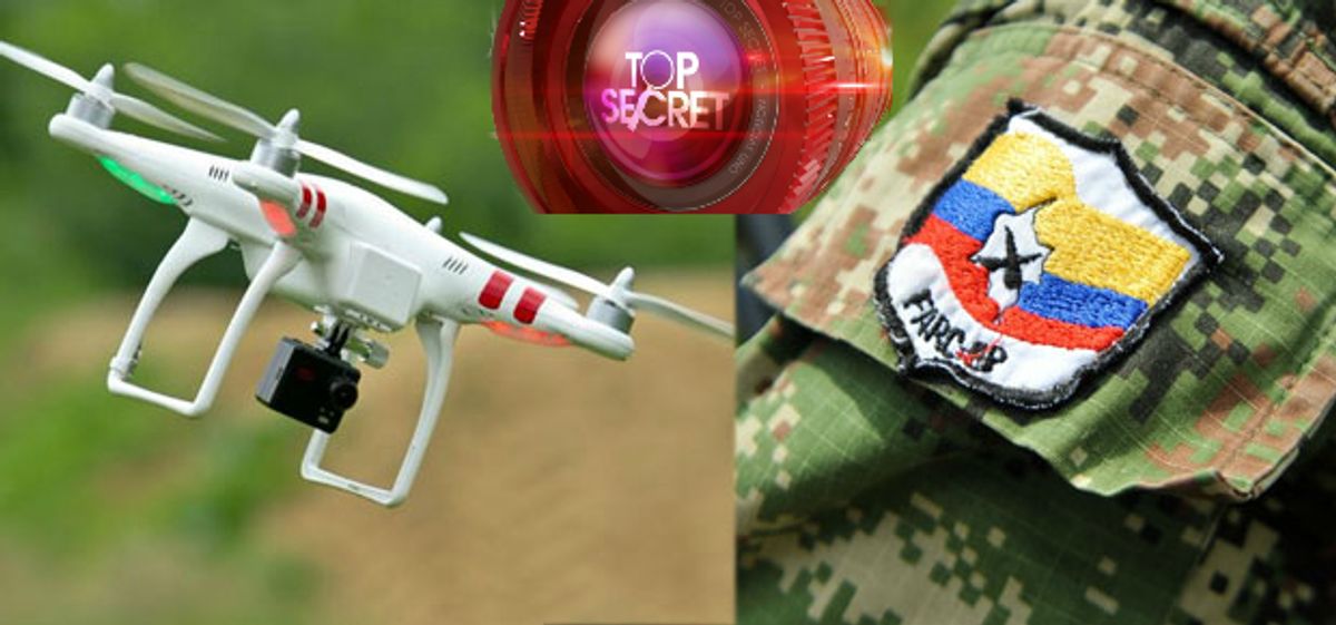 Los drones de las Farc