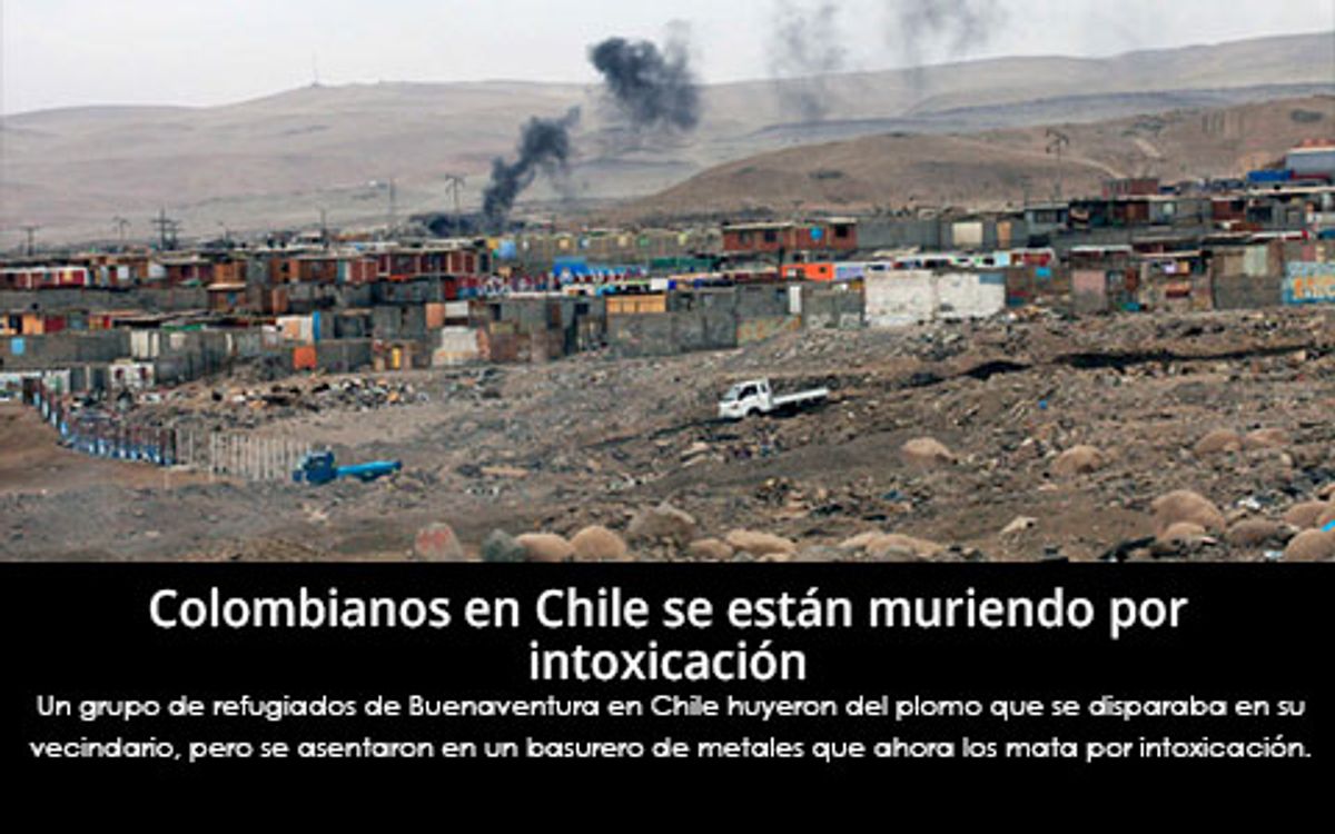 Colombianos en Chile se están muriendo por intoxicación