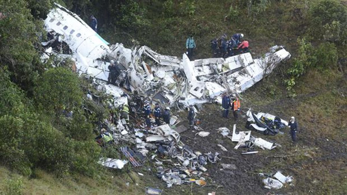 Accidente del vuelo del Chapecoense obedeció a fallas humanas: Aerocivil