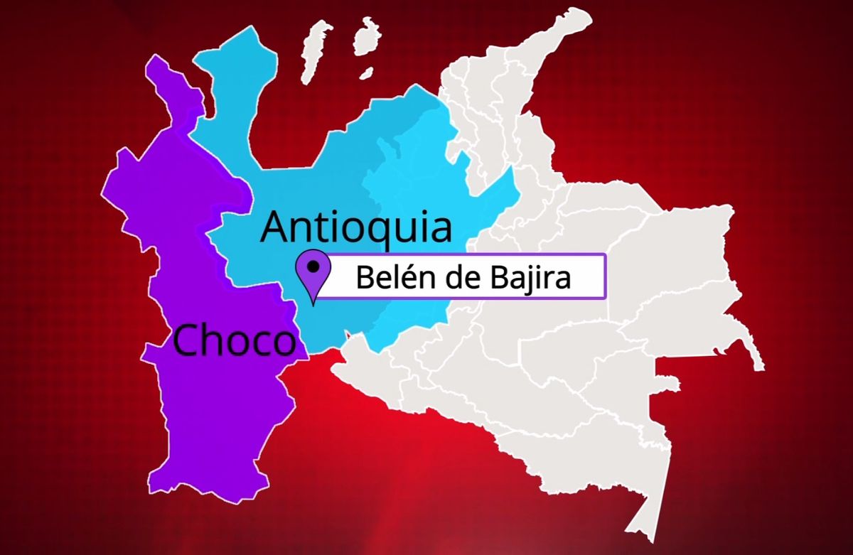 Chocó y Antioquia se enfrentan por territorio