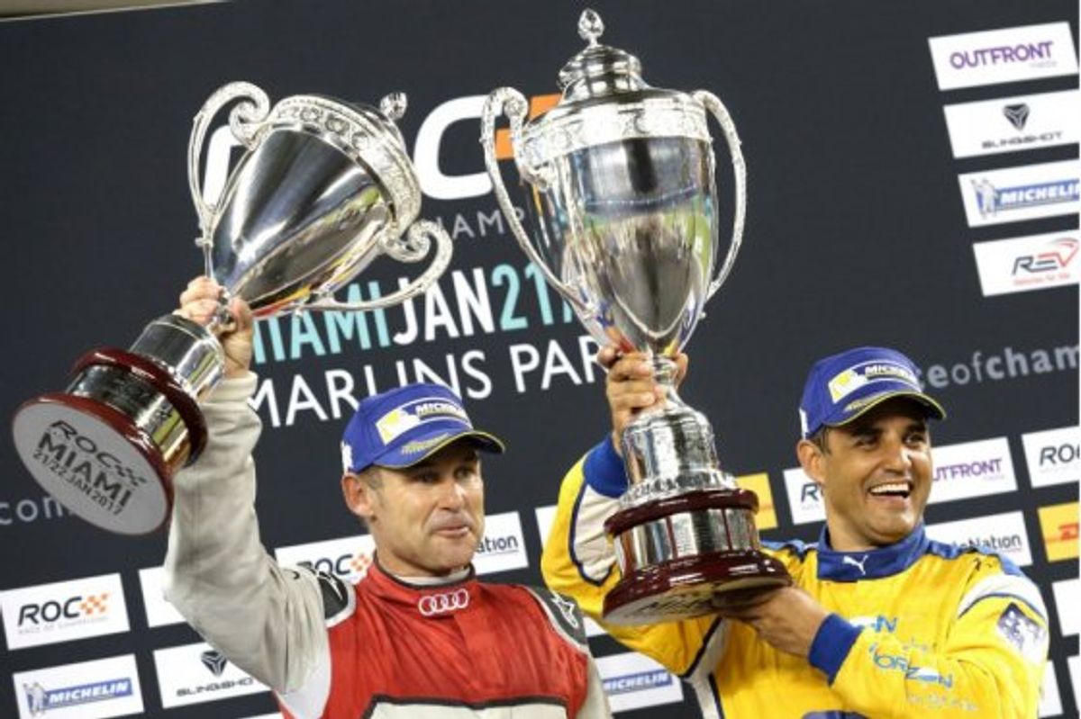 Juan Pablo Montoya ganó la Carrera de Campeones en Miami