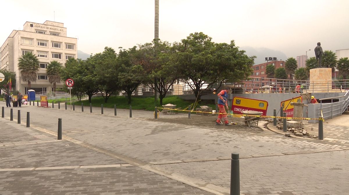 Construcción de la plazoleta de la democracia en Bogotá debió estar lista desde 2014