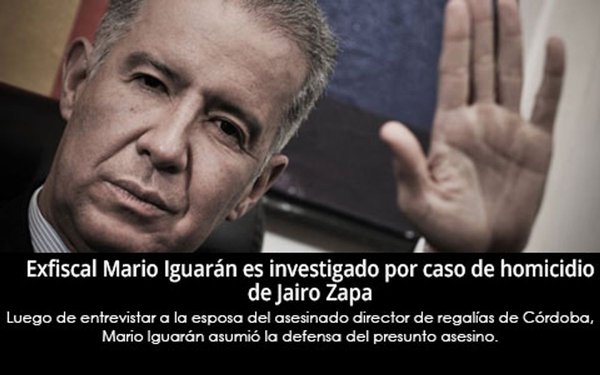 Exfiscal Mario Iguarán es investigado por caso de homicidio de Jairo Zapa
