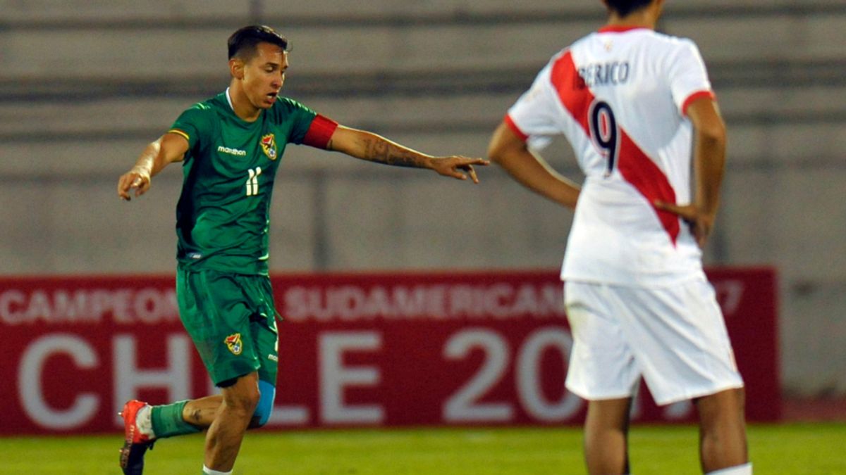 Bolivia derrotó a Perú en el Sudamericano Sub-20