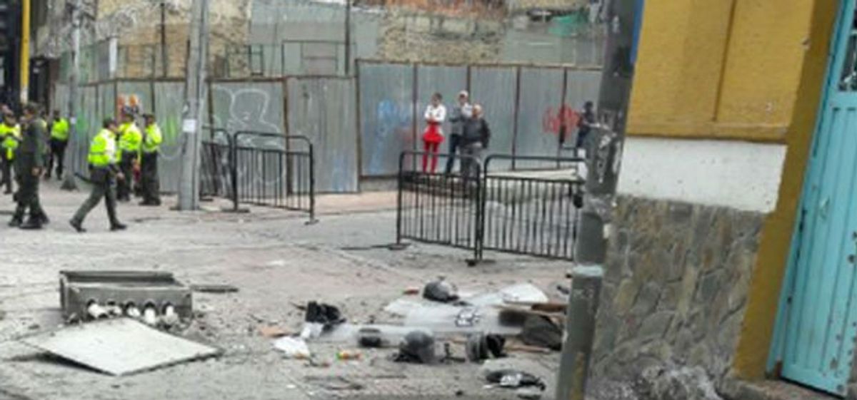 Explosión en La Macarena en Bogotá dejó al menos 30 heridos