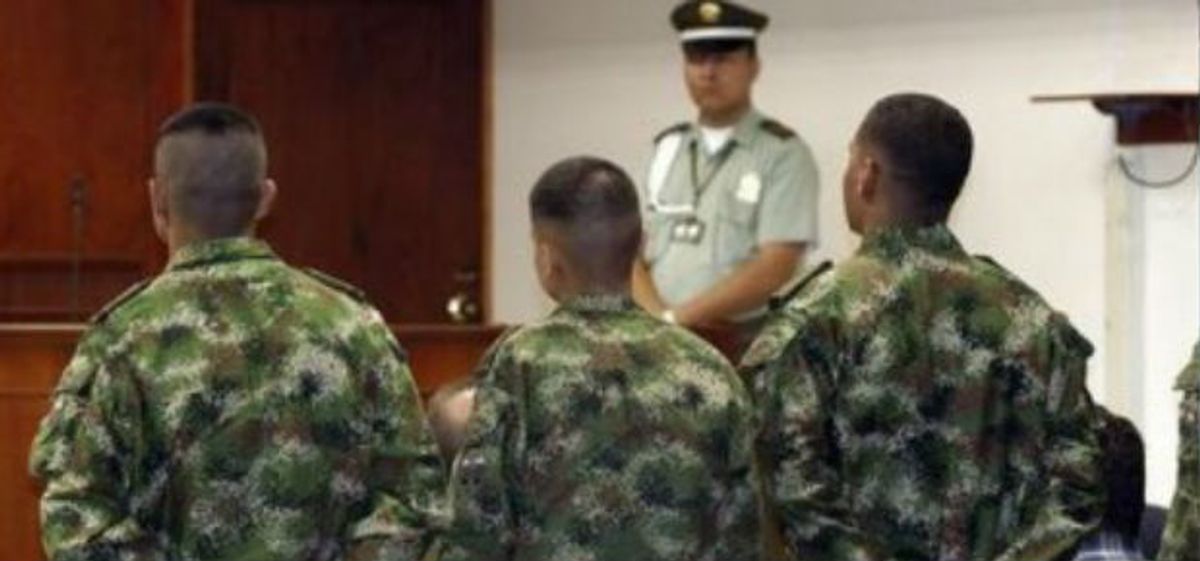 156 militares, condenados o procesados, a punto de salir de prisión por Justicia Especial de Paz