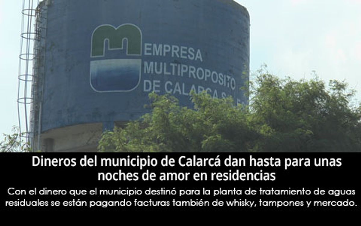 Dineros del municipio de Calarcá dan hasta para unas noches de amor en residencias