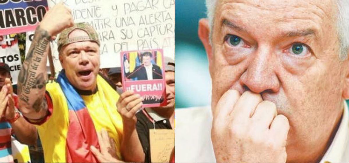 ¿Popeye y Mario Uribe unidos en la marcha de Medellín?