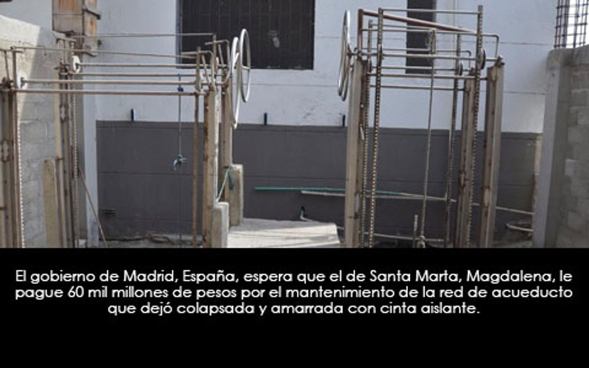 Fraude intercontinental de España a Santa Marta