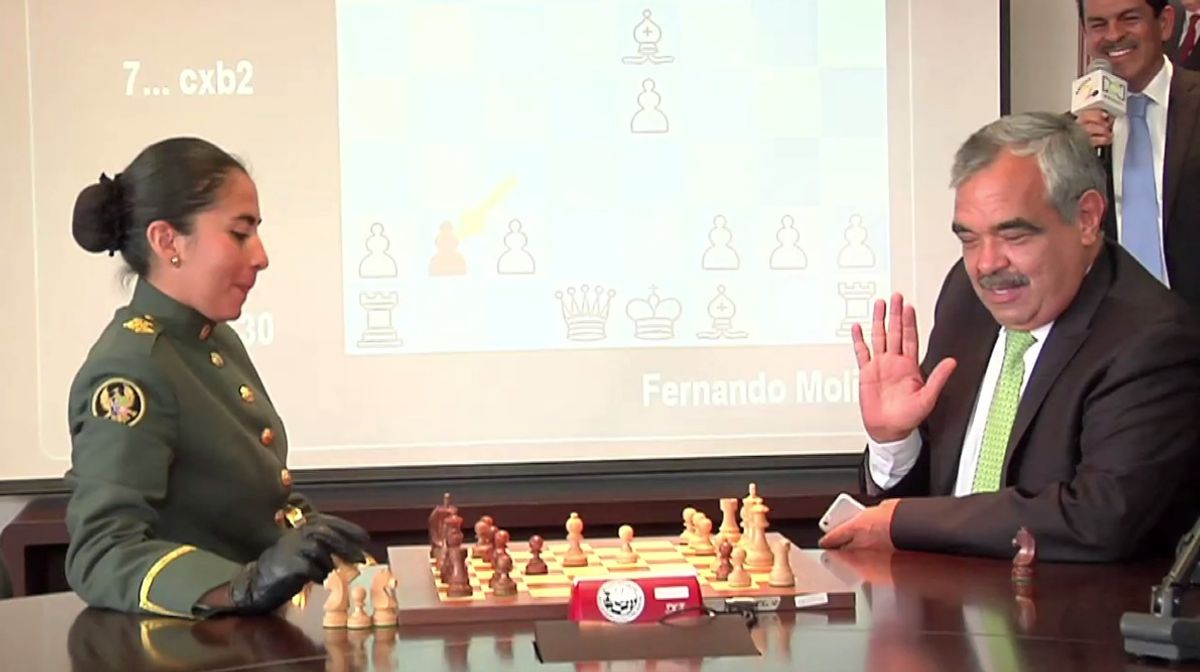 Subteniente Paula Rodríguez busca cupo al mundial de ajedrez