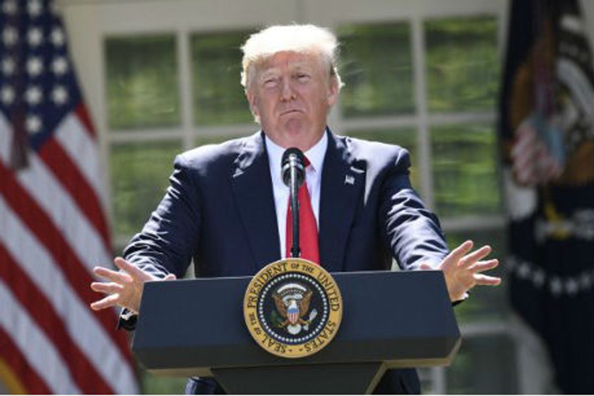 Trump retiró a Estados Unidos del Acuerdo climático de París