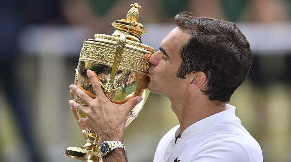 A los 35 años el suizo Roger Federer puede estar jugando el mejor tenis de su carrera