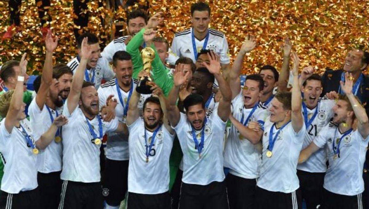 Alemania venció a Chile y ganó la Copa Confederaciones