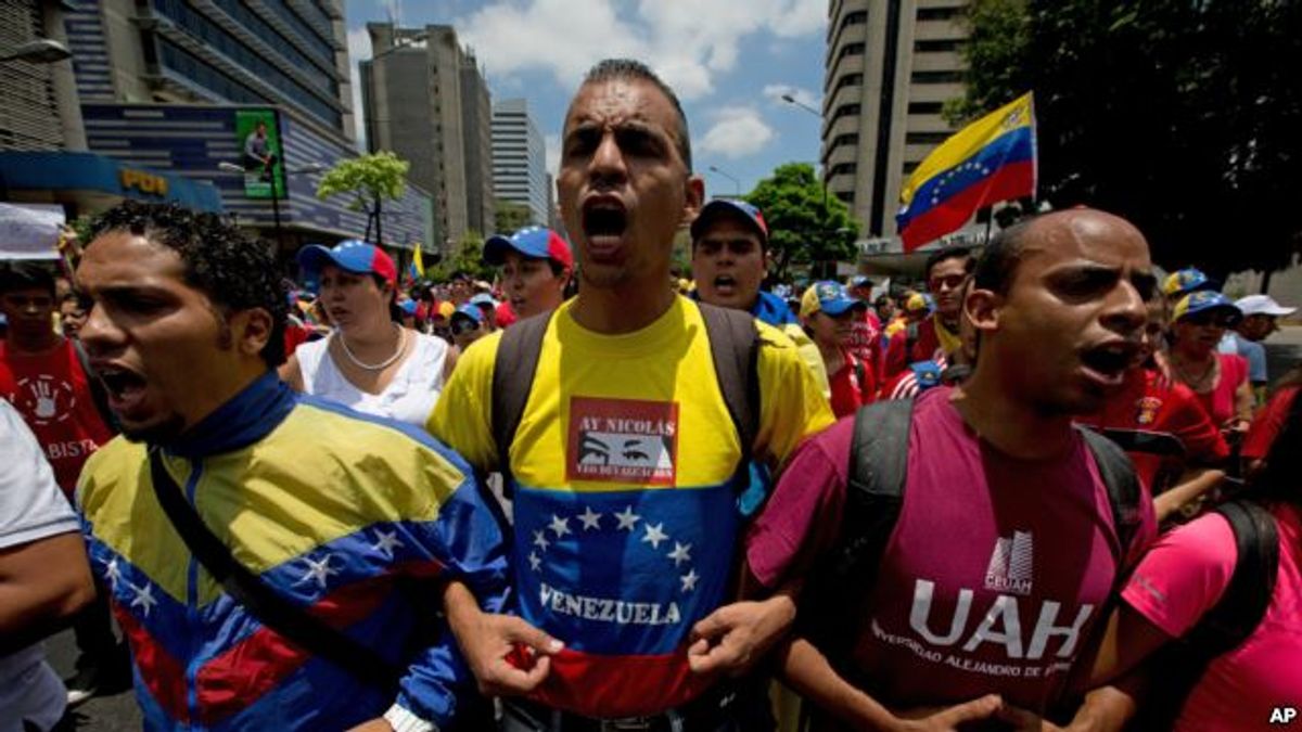 Paro cívico en Venezuela por convocatoria de la oposición