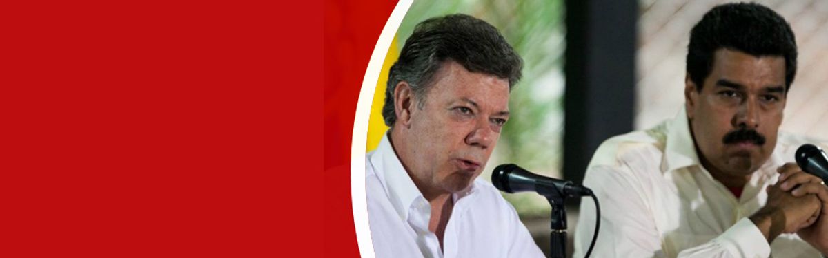 Santos pide respeto para nuestro país, luego de que Maduro le pidiera hincarse frente a él