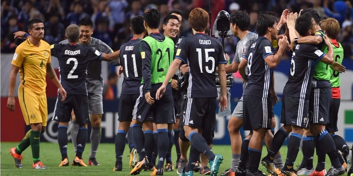 Japón es el cuarto equipo clasificado a Rusia 2018 - Foto: Toru Yamanaka / AFP.
